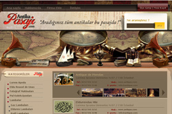 Antika Pasajı Web Sitesi
