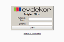 Ev Dekor Müşteri Takip Yazılımı