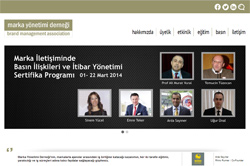 Marka Yönetimi Derneği Kurumsal Sitesi