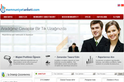 Memnuniyet Anketi Web Sitesi