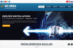 Siel Enerji Kurumsal Web Sitesi