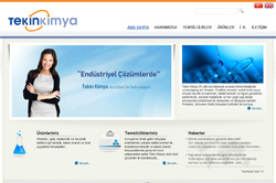 Tekin Kimya Kurumsal Web Sitesi