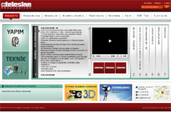Telesine Prodüksiyon Kurumsal Web Sitesi