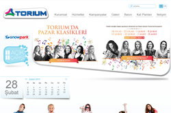 Torium AVM Kurumsal Web Sitesi
